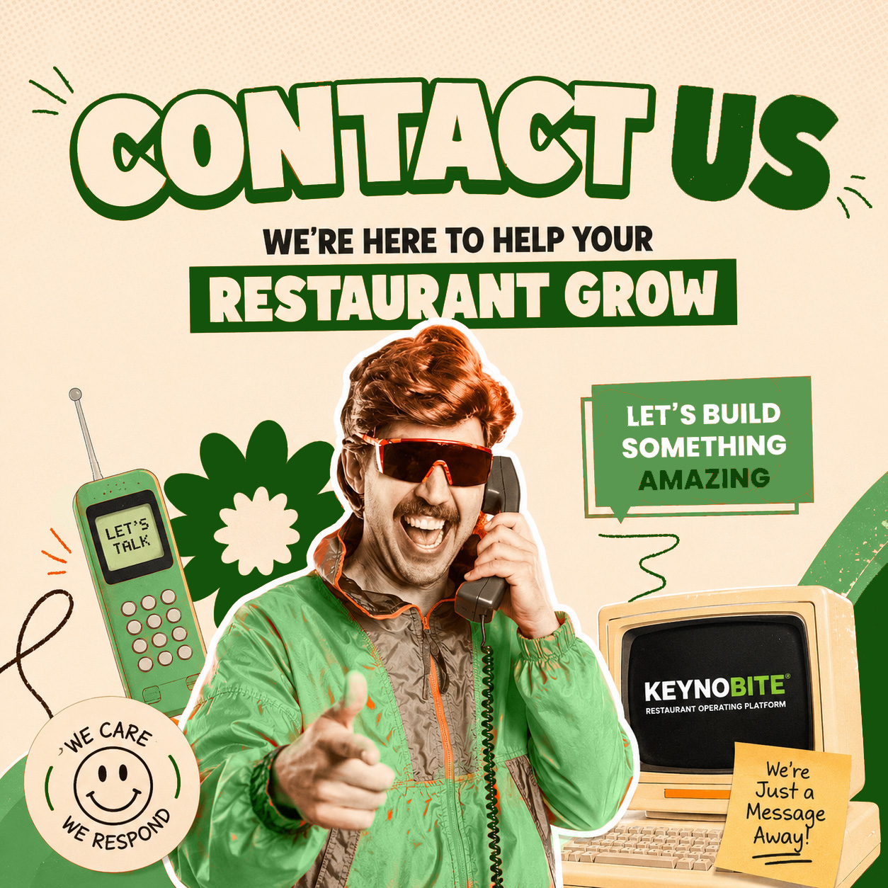 Restaurant team planning with KeynoBite